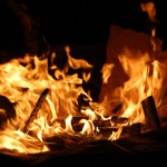 A warm glow from our camp fire! A warm glow from our camp fire!
