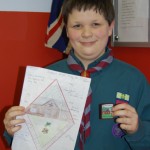 A proud winner! A proud winner!