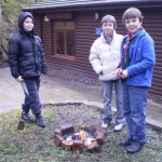 Fire lighting base Fire lighting base