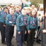 Scouts on parade Scouts