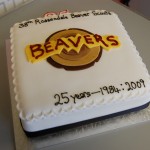 Our "birthday" cake.