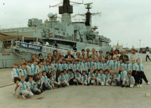 Visit to HMS Beaver