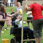 Louise takes to the stocks!