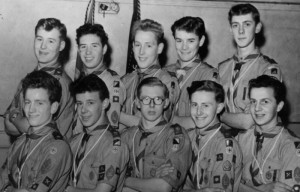 The first Queens Scouts