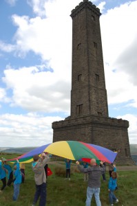 District Beaver Walk to Peel Tower