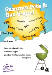 Don’t miss our Summer Fete & Bar-b-que!