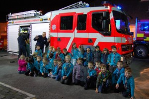 Beavers Fire Station Visit