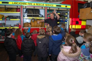 Grey Colony Fire Station Visit