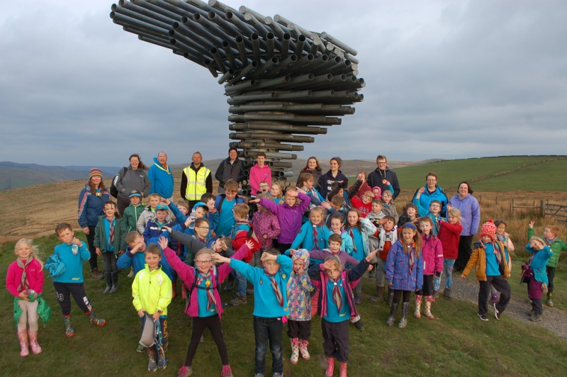 Beavers Hike to the Singing Ringing Tree