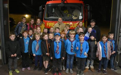 Purple Colony My World Challenge (Fire Station Visit)