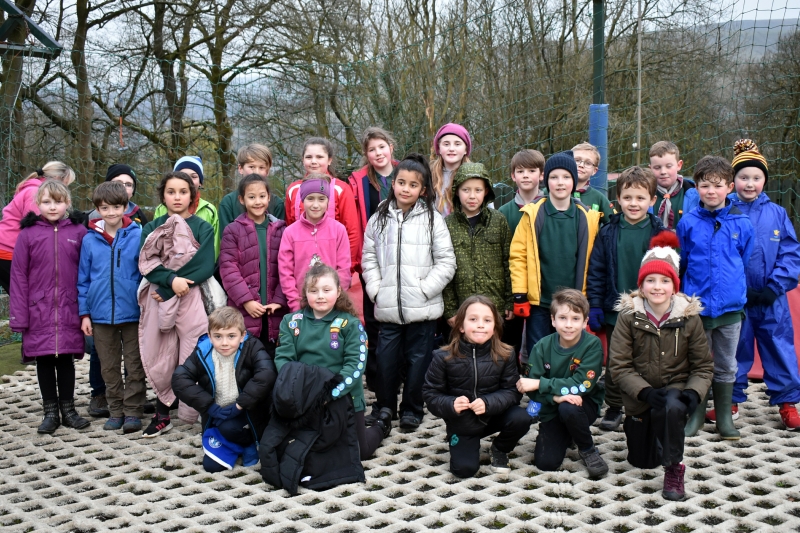 Grey Pack Snow Tubing