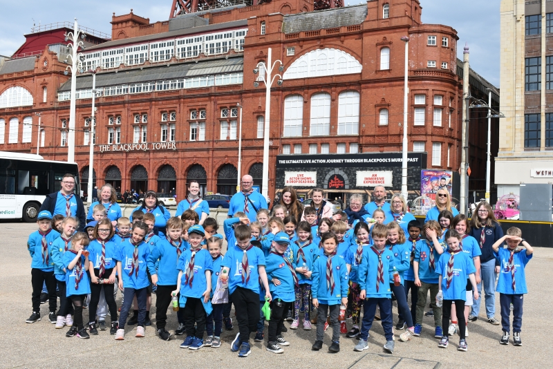 Beavers 40th Anniversary Blackpool Tower Sleepover