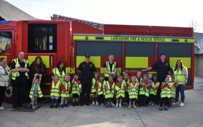 Squirrels Fire Station Visit 2024