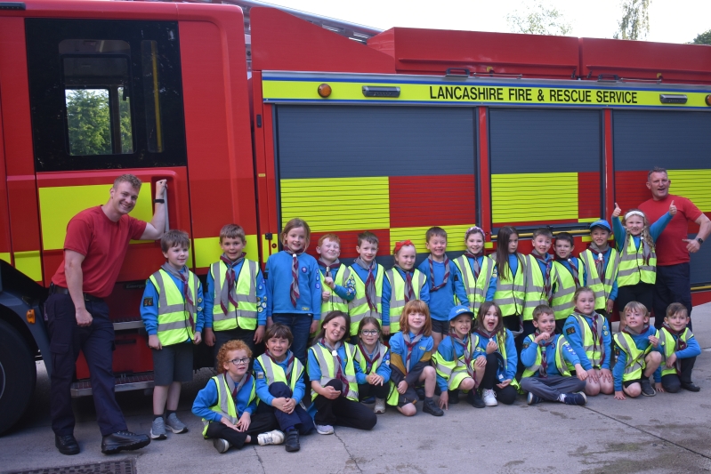 Grey Colony Fire Station Visit 2025